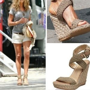 Stuart Weitzman Elixir Wedge sz 39